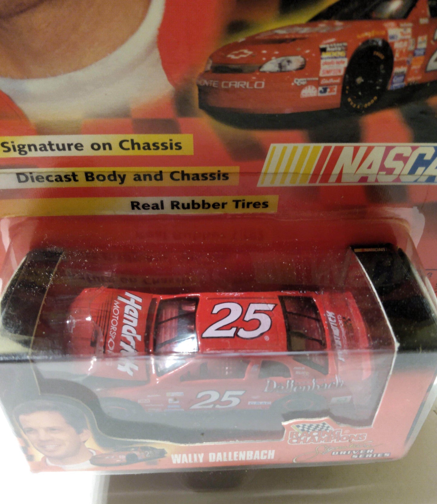 Racing Champions 1999 Signature Driver Series Wally Dallenbach #25 Hendrick - TulipStuff