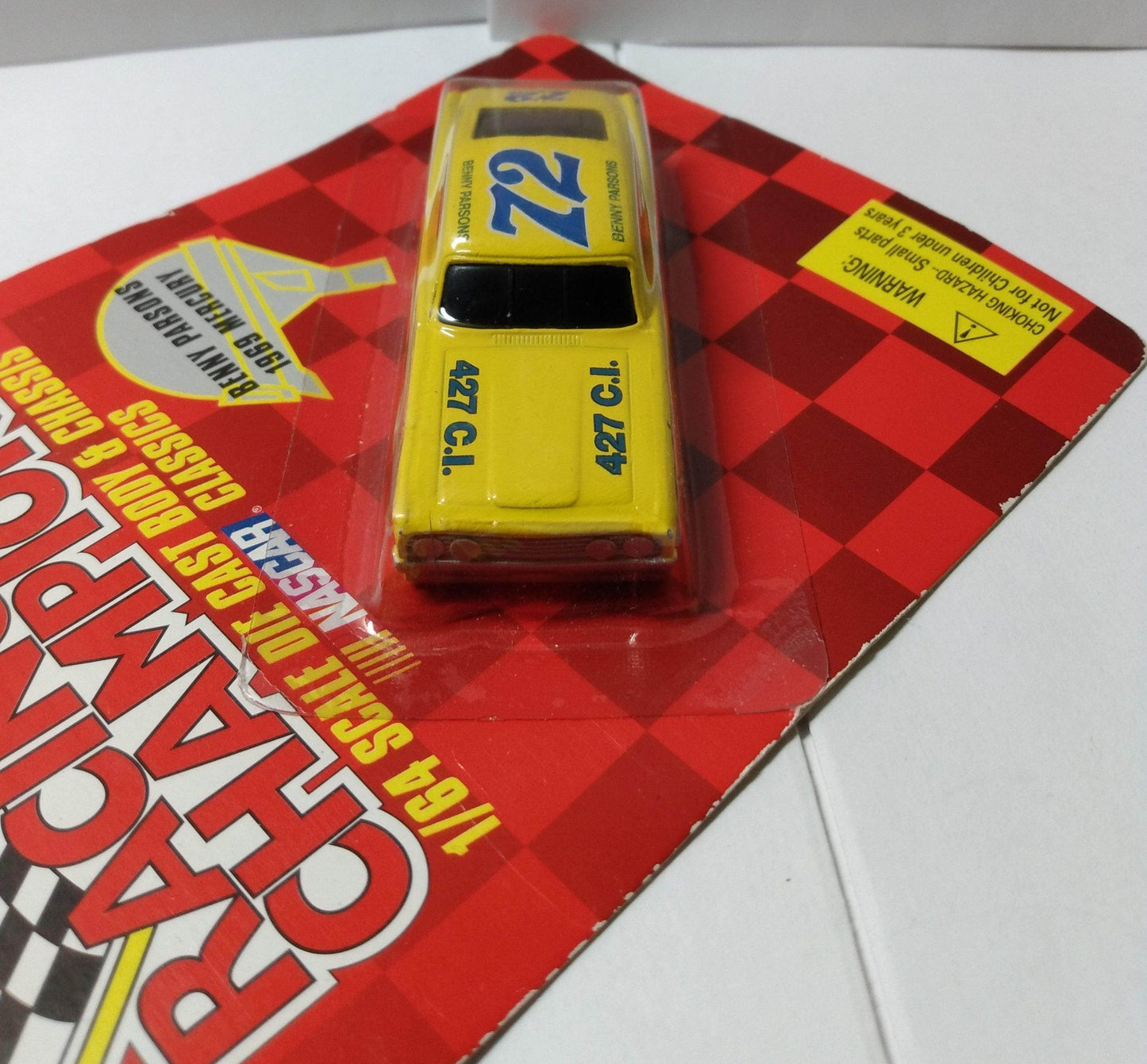 Racing Champions Nascar Classics Benny Parsons 1969 Mercury Cyclone - TulipStuff
