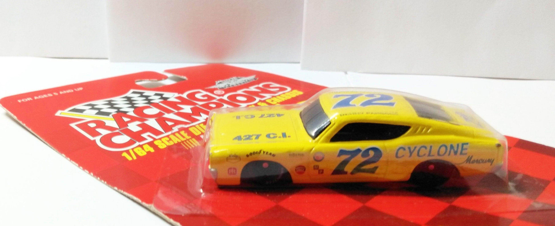Racing Champions Nascar Classics Benny Parsons 1969 Mercury Cyclone - TulipStuff