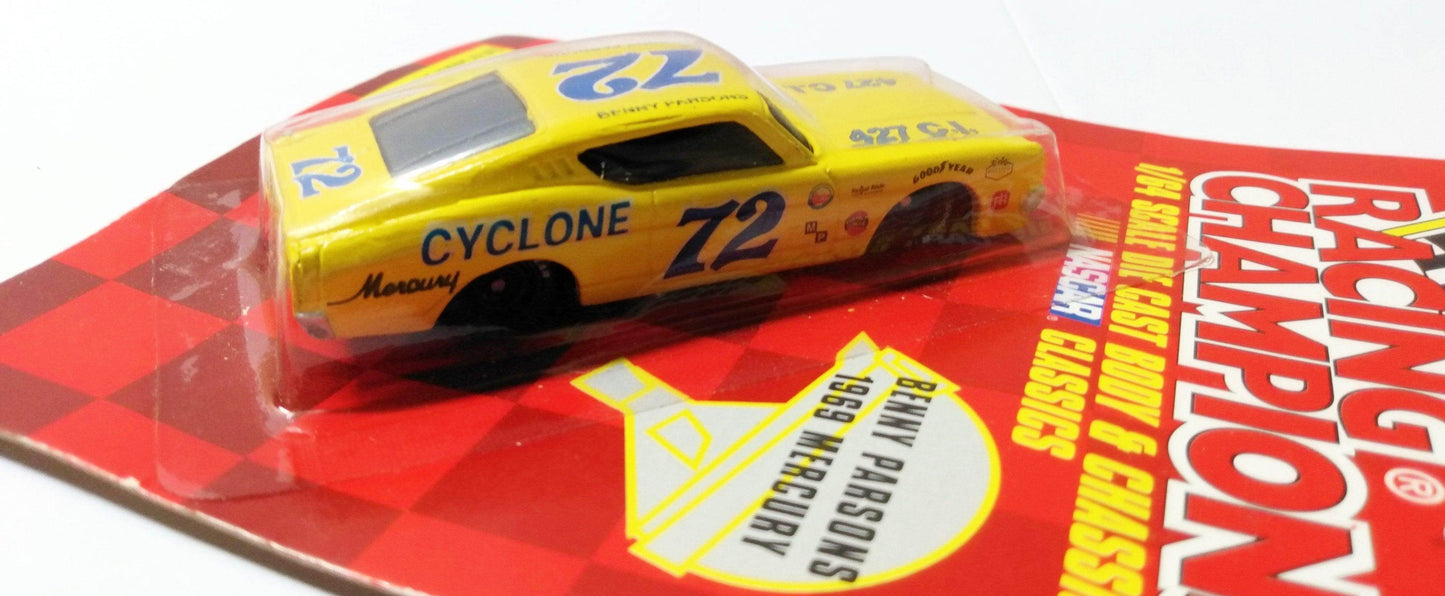 Racing Champions Nascar Classics Benny Parsons 1969 Mercury Cyclone - TulipStuff