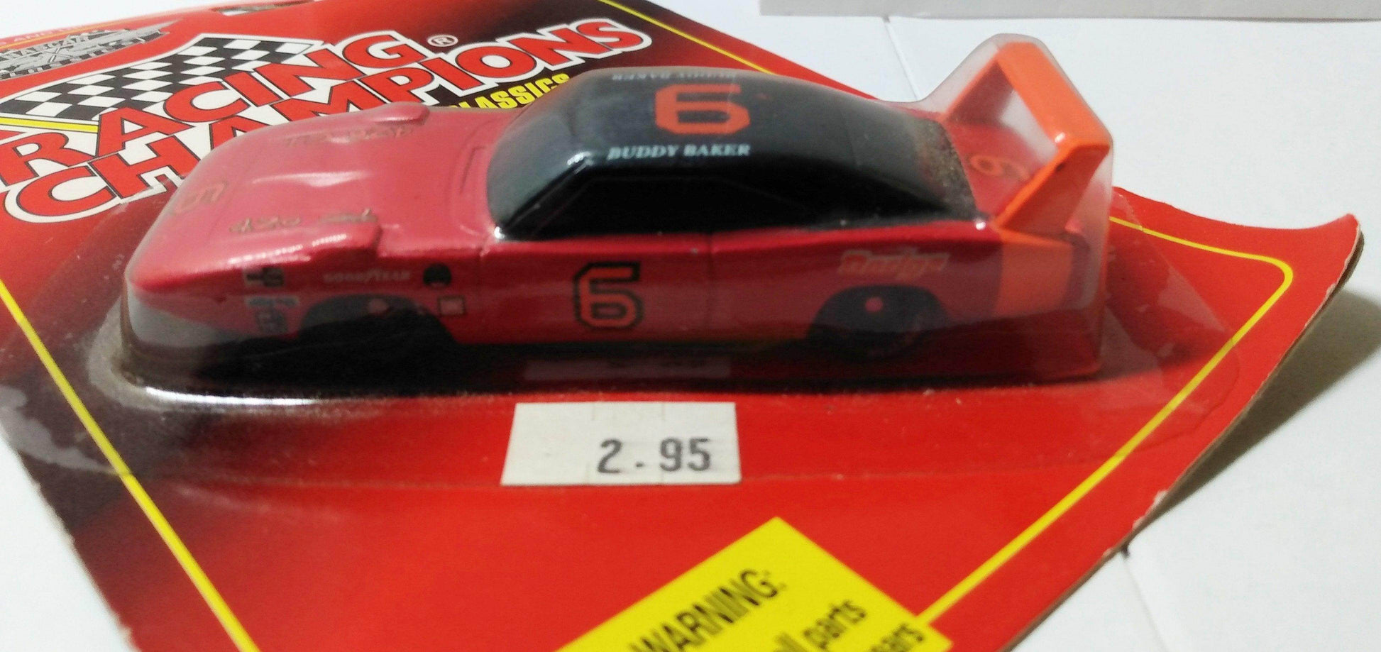 Racing Champions Nascar Classics Buddy Baker 1969 Dodge Charger - TulipStuff