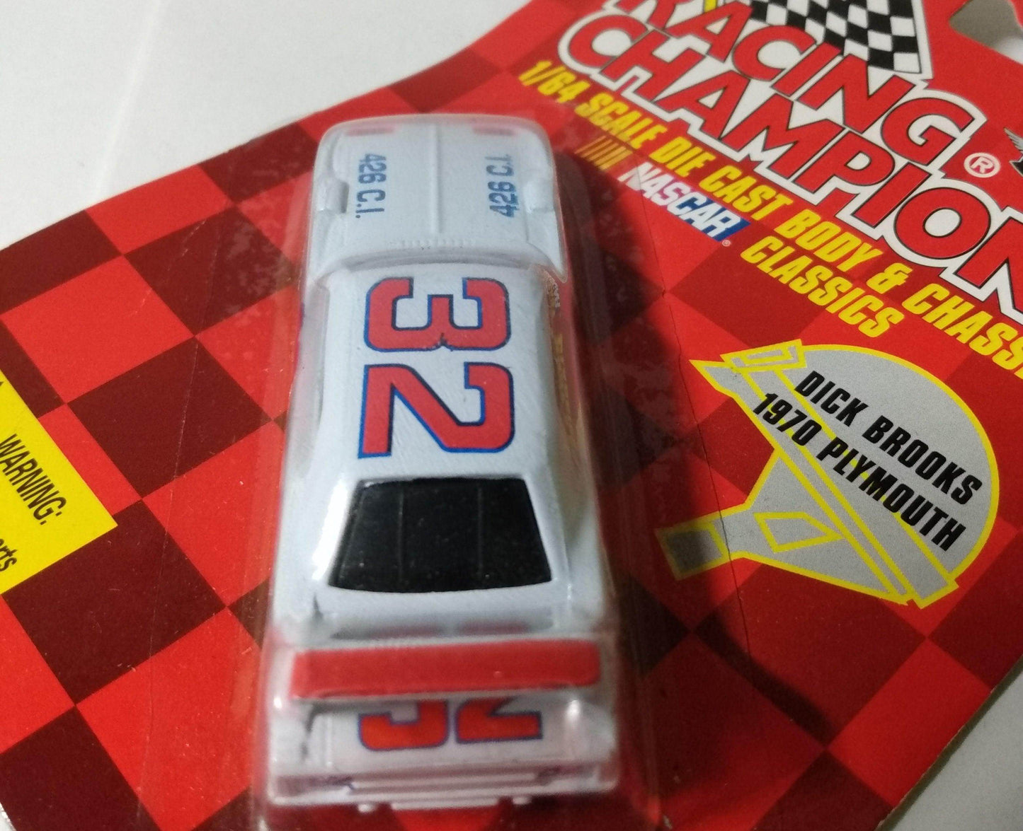 Racing Champions Nascar Classics Dick Brooks 1970 Plymouth Superbird - TulipStuff