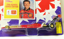 Load image into Gallery viewer, Racing Champions 1996 Olympic Games McDonald&#39;s Top Fuel Dragster - TulipStuff
