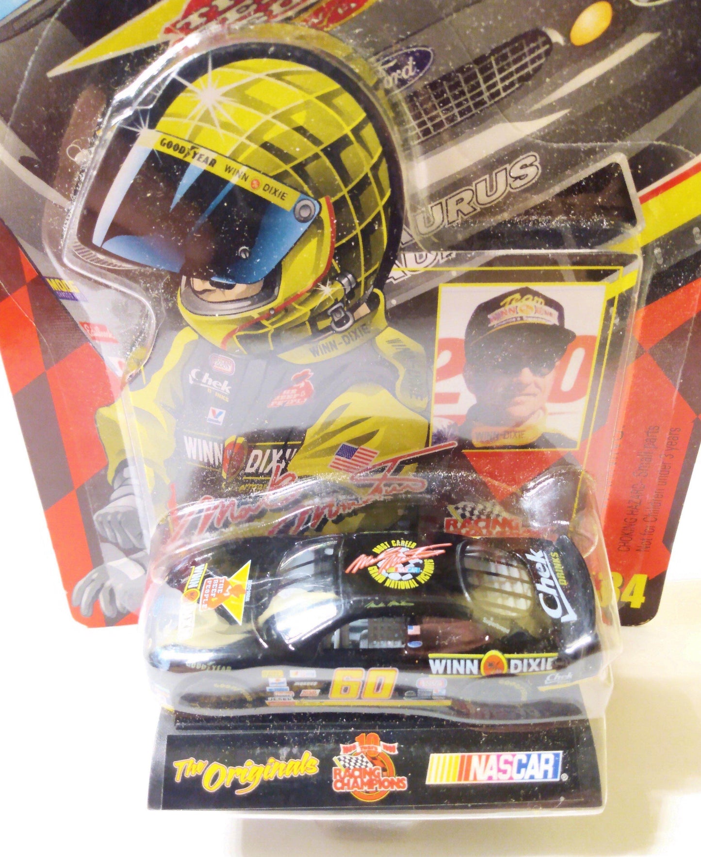 Racing Champions 1999 3D The Originals Mark Martin #60 Winn-Dixie Taurus - TulipStuff