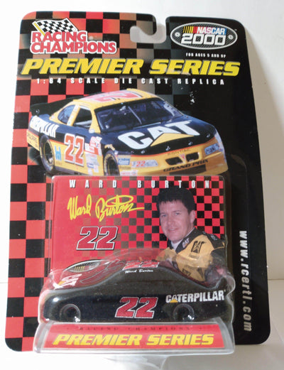 Racing Champions 2000 Premier Wade Burton Caterpillar w/ Car Cover - TulipStuff