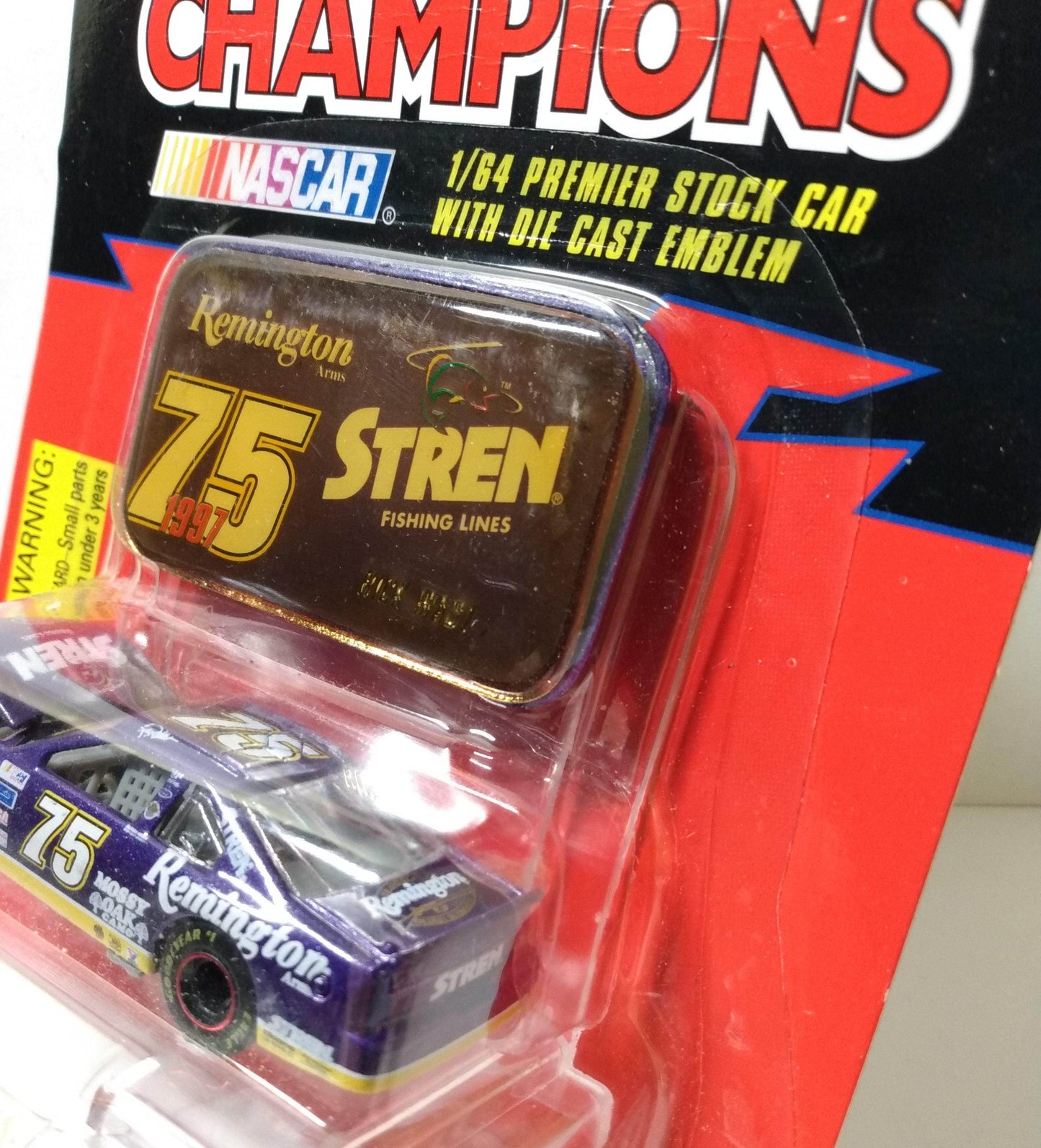 Racing Champions 1997 Premier Medallion Rick Mast Remington Stren - TulipStuff