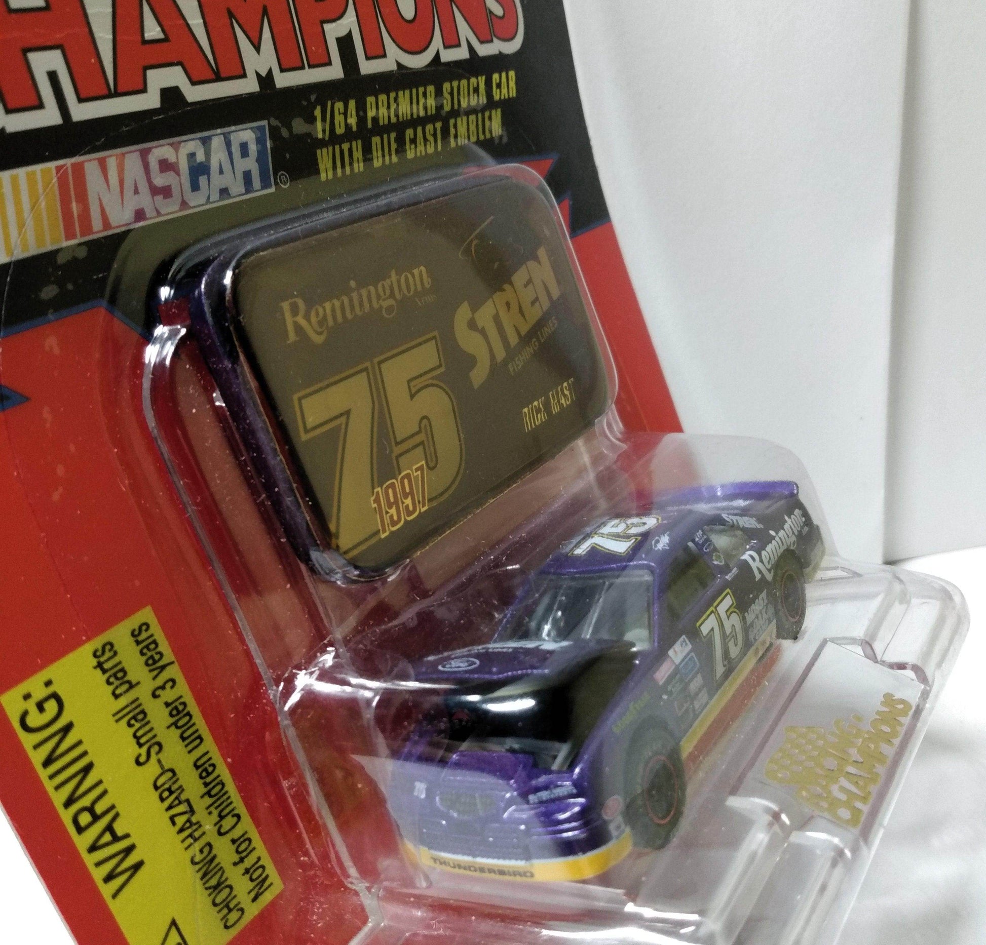 Racing Champions 1997 Premier Medallion Rick Mast Remington Stren - TulipStuff