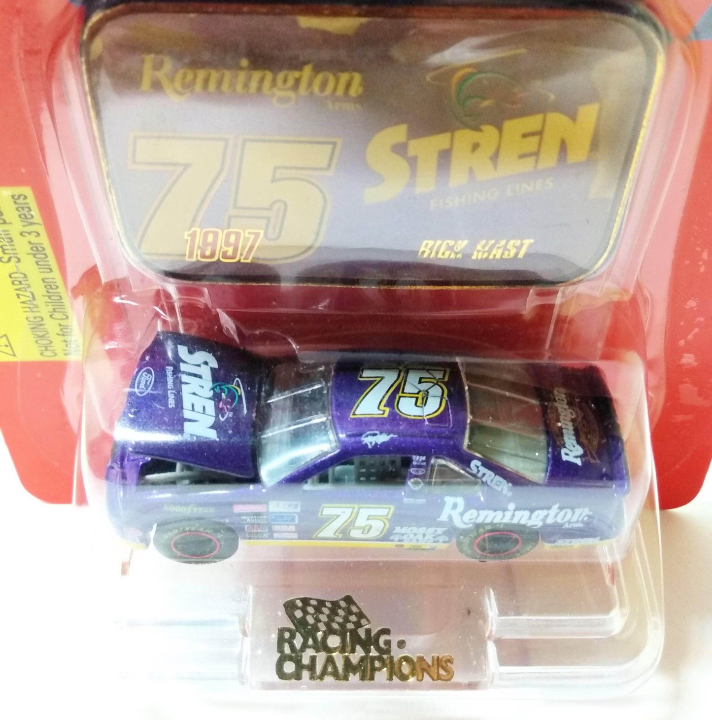 Racing Champions 1997 Premier Medallion Rick Mast Remington Stren ...