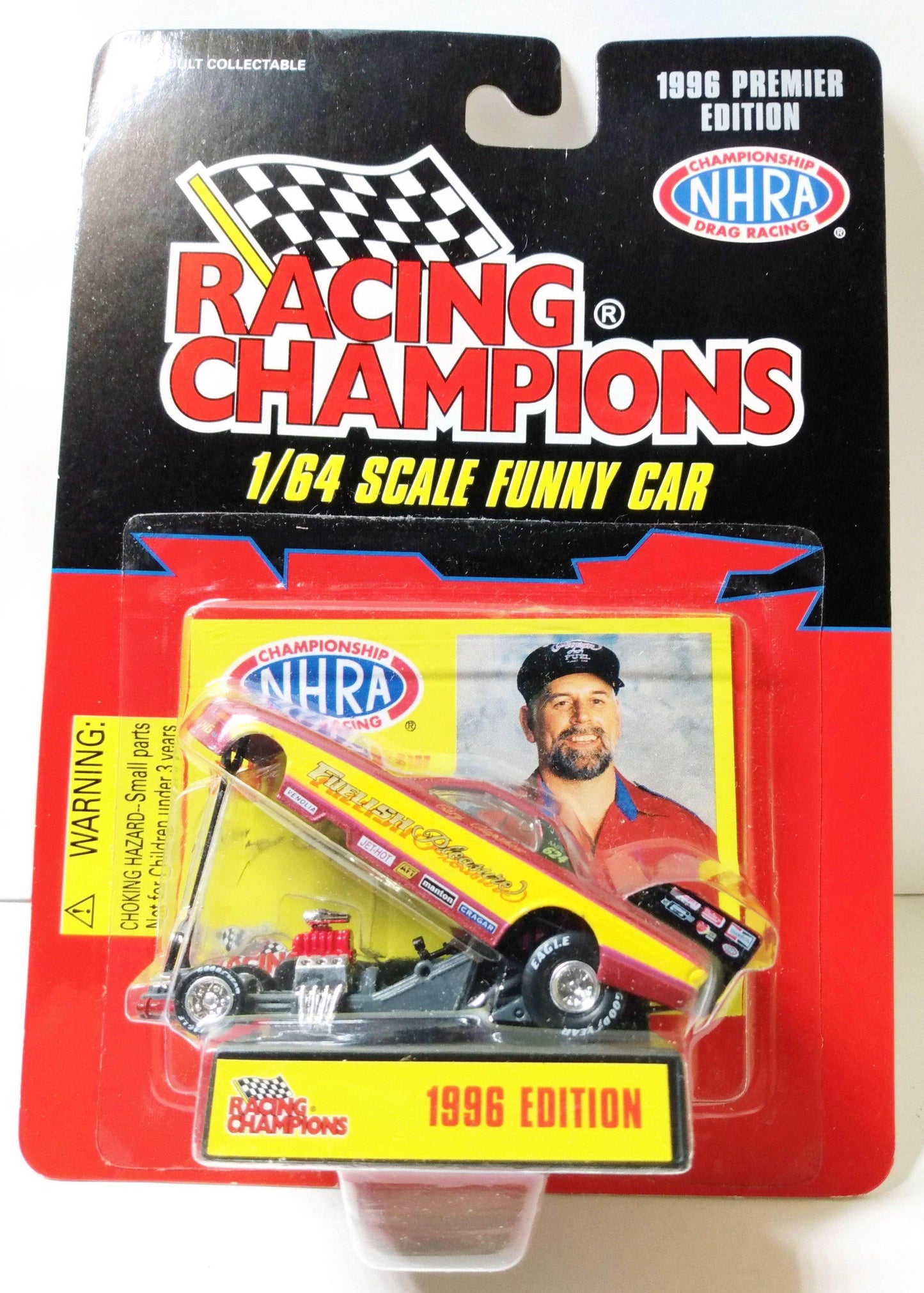 Racing Champions 96 Premier Gary Clapshaw Fuelish Pleasure Funny Car - TulipStuff