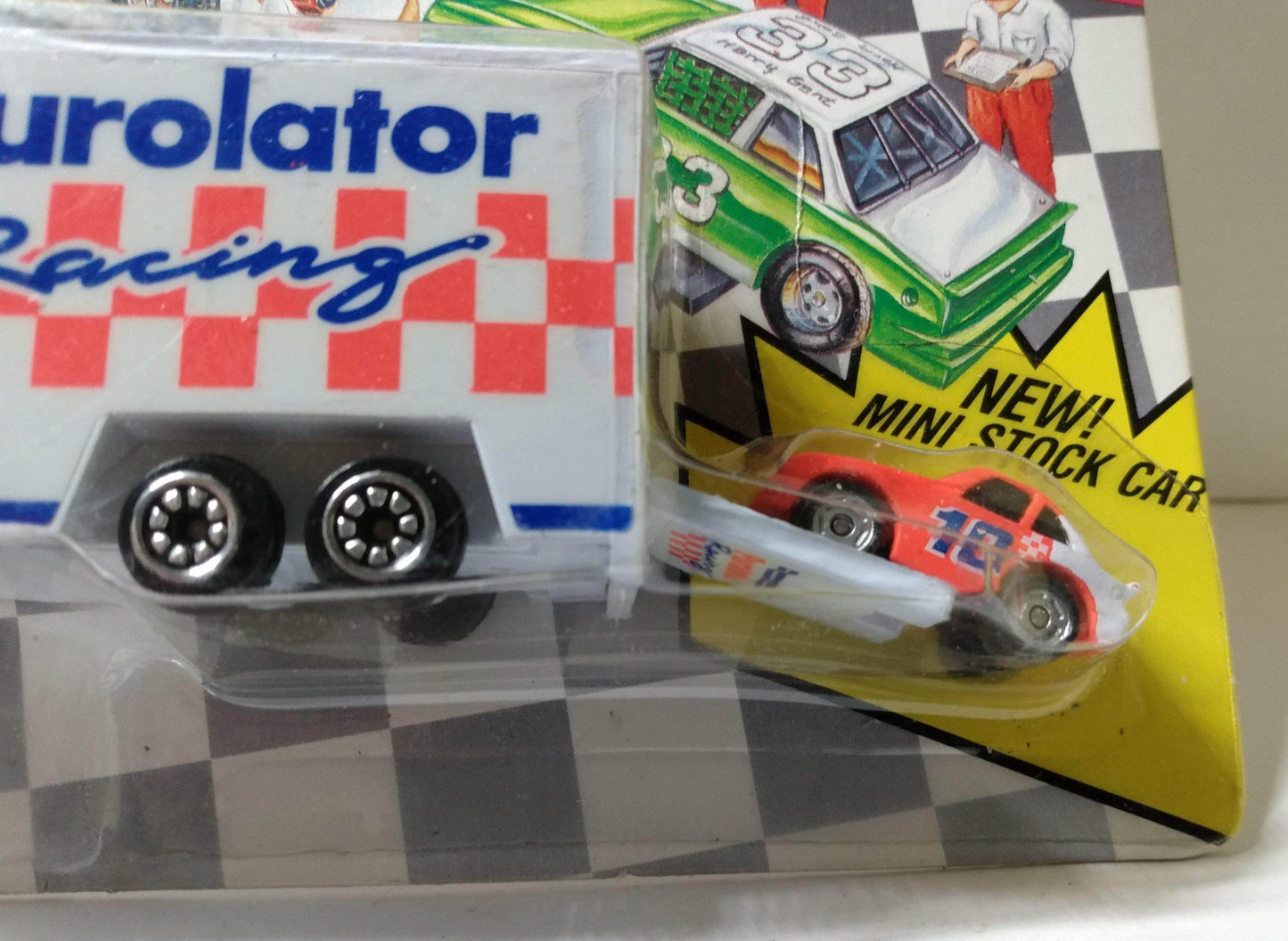 Racing Champions Micro Team Transporter 1992 Derrike Cope Purolator - TulipStuff