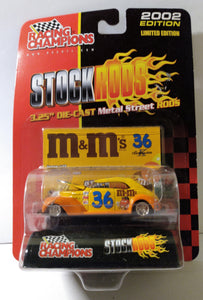 Racing Champions 2002 Stock Rods Schrader M&M's '37 Rapide Coupe - TulipStuff
