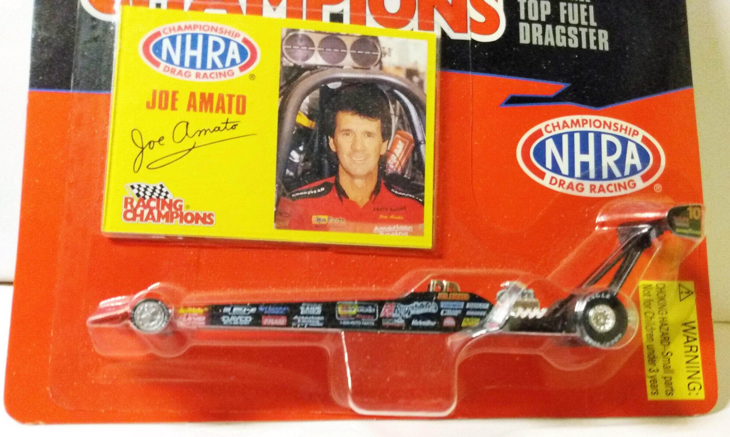 Racing Champions 1996 Premier Edition Joe Amato Top Fuel Dragster - TulipStuff