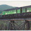 Burlington Northern EMD F9 Locomotive Hungry Horse Montana Postcard - TulipStuff
