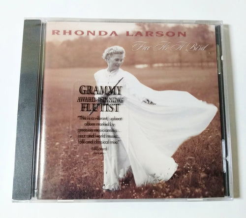 Rhonda Larson Free As A Bird Flutist Album CD 1999 - TulipStuff