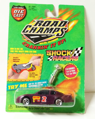 Road Champs Shock Racers Monte Carlo Racer 1:64 2000 - TulipStuff