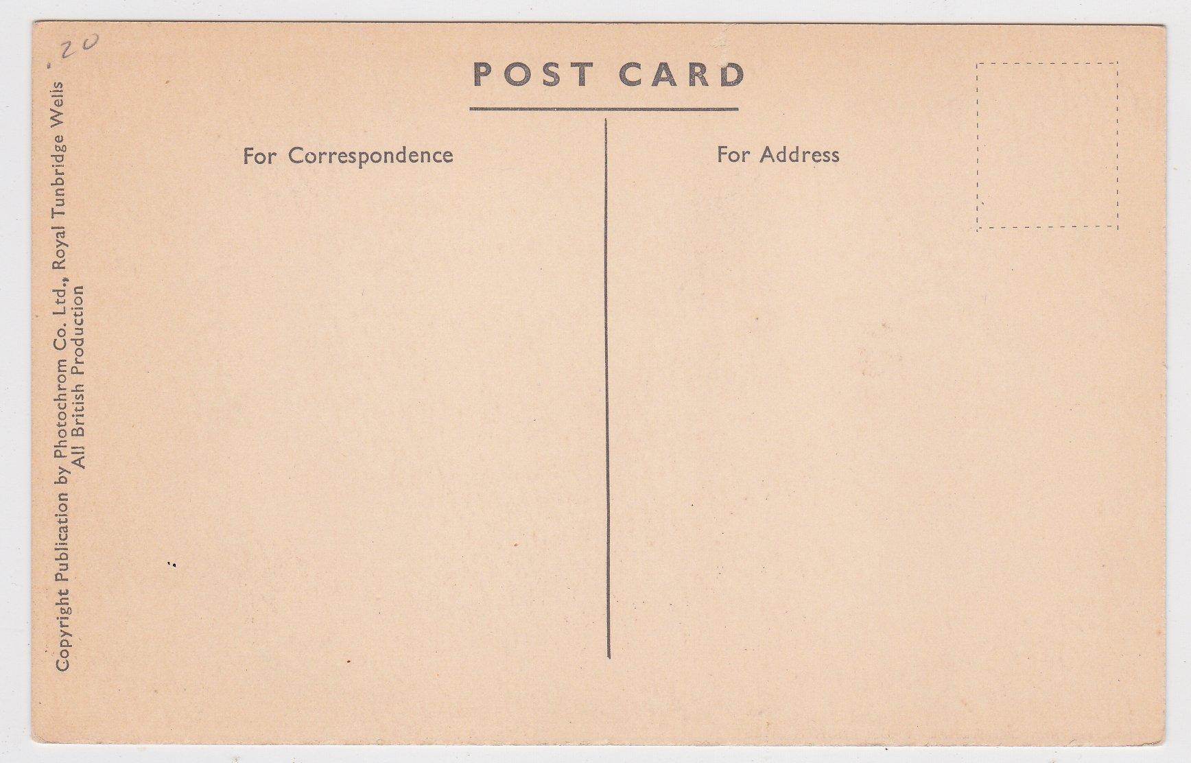 Rochester Cathedral from the North West Kent England Postcard 1920's - TulipStuff