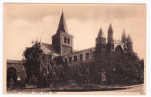 Load image into Gallery viewer, Rochester Cathedral from the North West Kent England Postcard 1920&#39;s - TulipStuff
