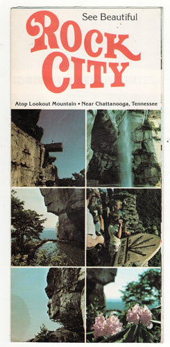 Rock City Lookout Mountain Chattanooga Tennessee 1970's Brochure - TulipStuff