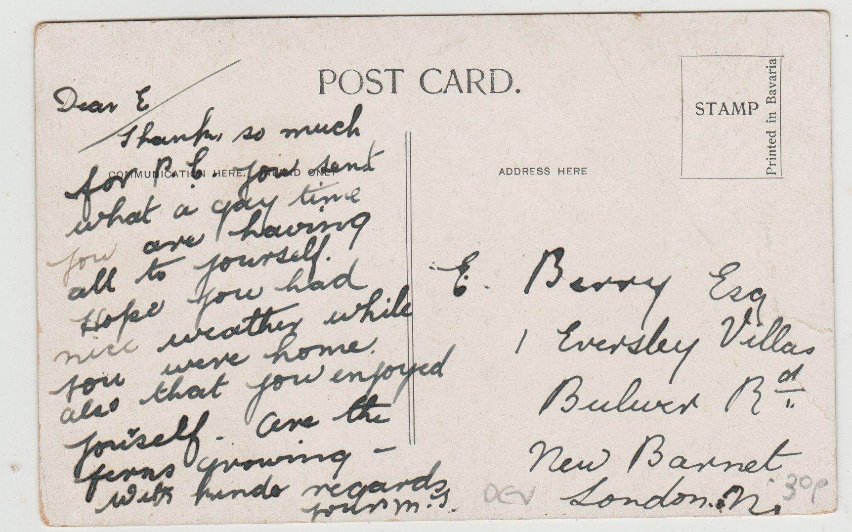 Royal Terrace Gardens Rock Walk Torquay Devon England 1900's - TulipStuff