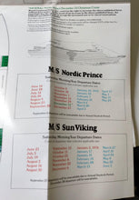 Load image into Gallery viewer, Royal Caribbean Cruise Line 1975-76 Sun Viking Nordic Prince Brochure - TulipStuff
