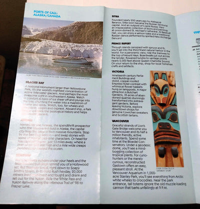 Royal Viking Line 1982 Alaska Canada New England Cruise Brochure - TulipStuff