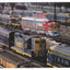 AT&SF Santa Fe Warbonnet Diesel Locomotives At San Bernardino 1963 - TulipStuff