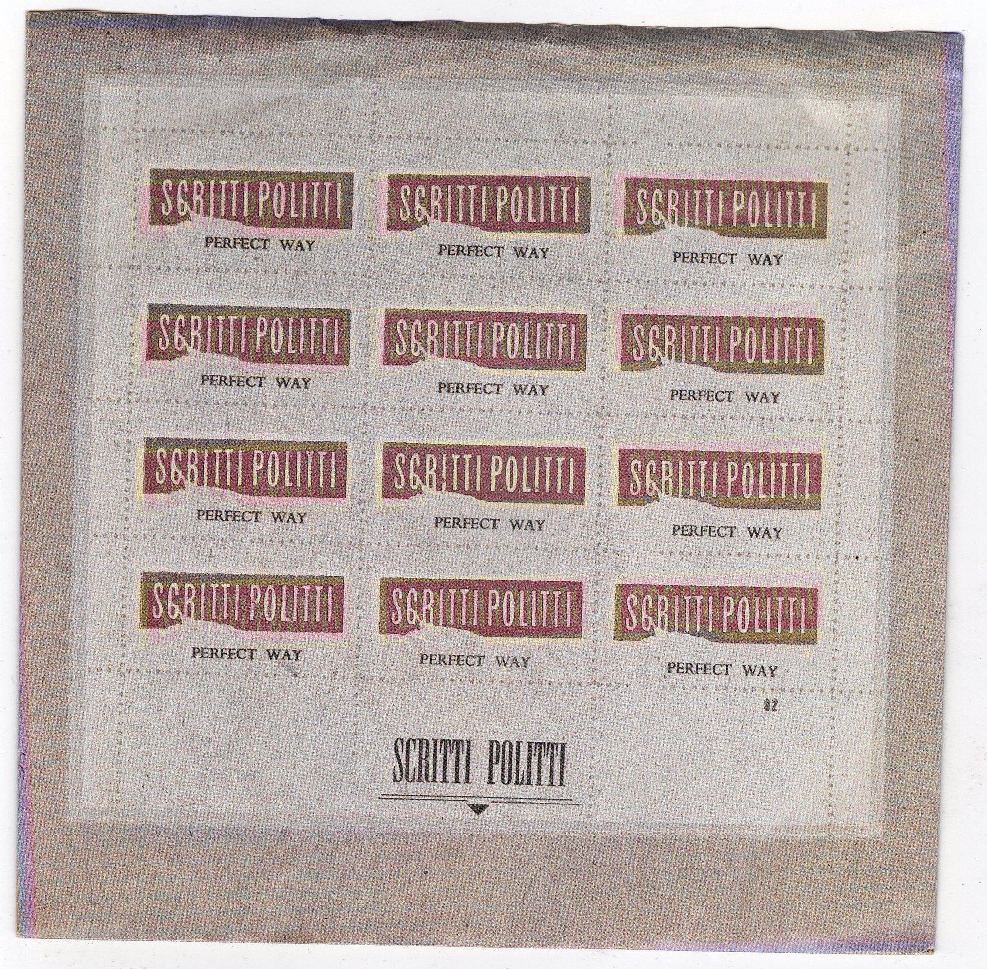 Scritti Politti Perfect Way 7" 45rpm Vinyl Record Synthpop 1985 - TulipStuff