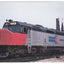 Amtrak EMD SDP40F Passenger Train Locomotive Postcard - TulipStuff