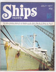 Ships Monthly Magazine Jul 77 Australis Italian Line Norwegian America - TulipStuff