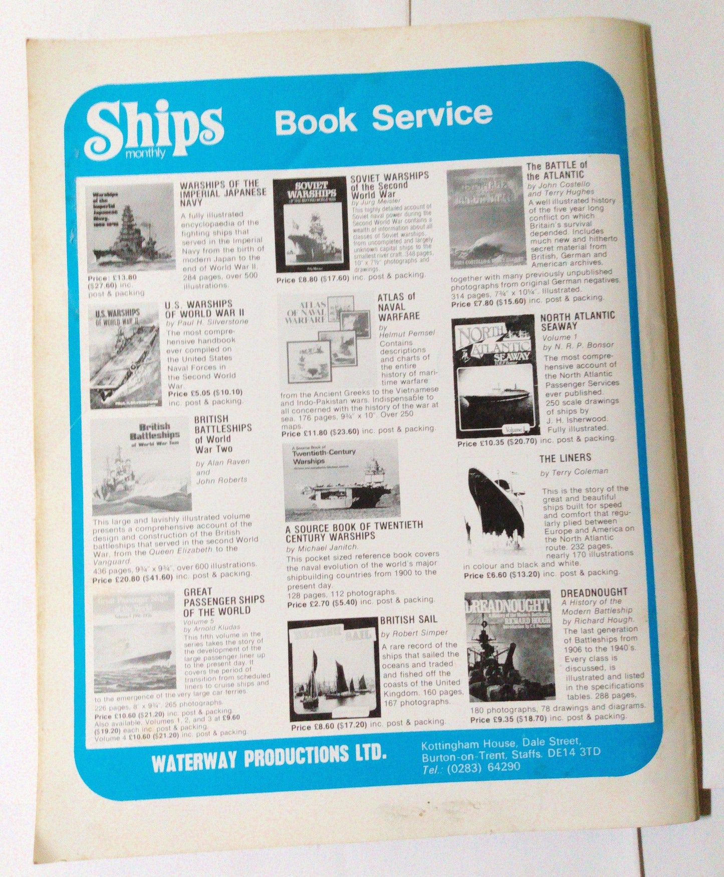 Ships Monthly Magazine October 1978 Hanseatic German Atlantic Line - TulipStuff