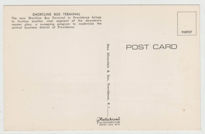 Shortline Bus Terminal Providence Rhode Island Mid 1960's - TulipStuff