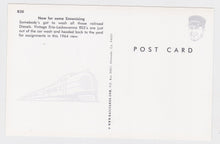 Load image into Gallery viewer, Erie Lackawanna Alco RS3 Diesel Locomotive Train Postcard - TulipStuff

