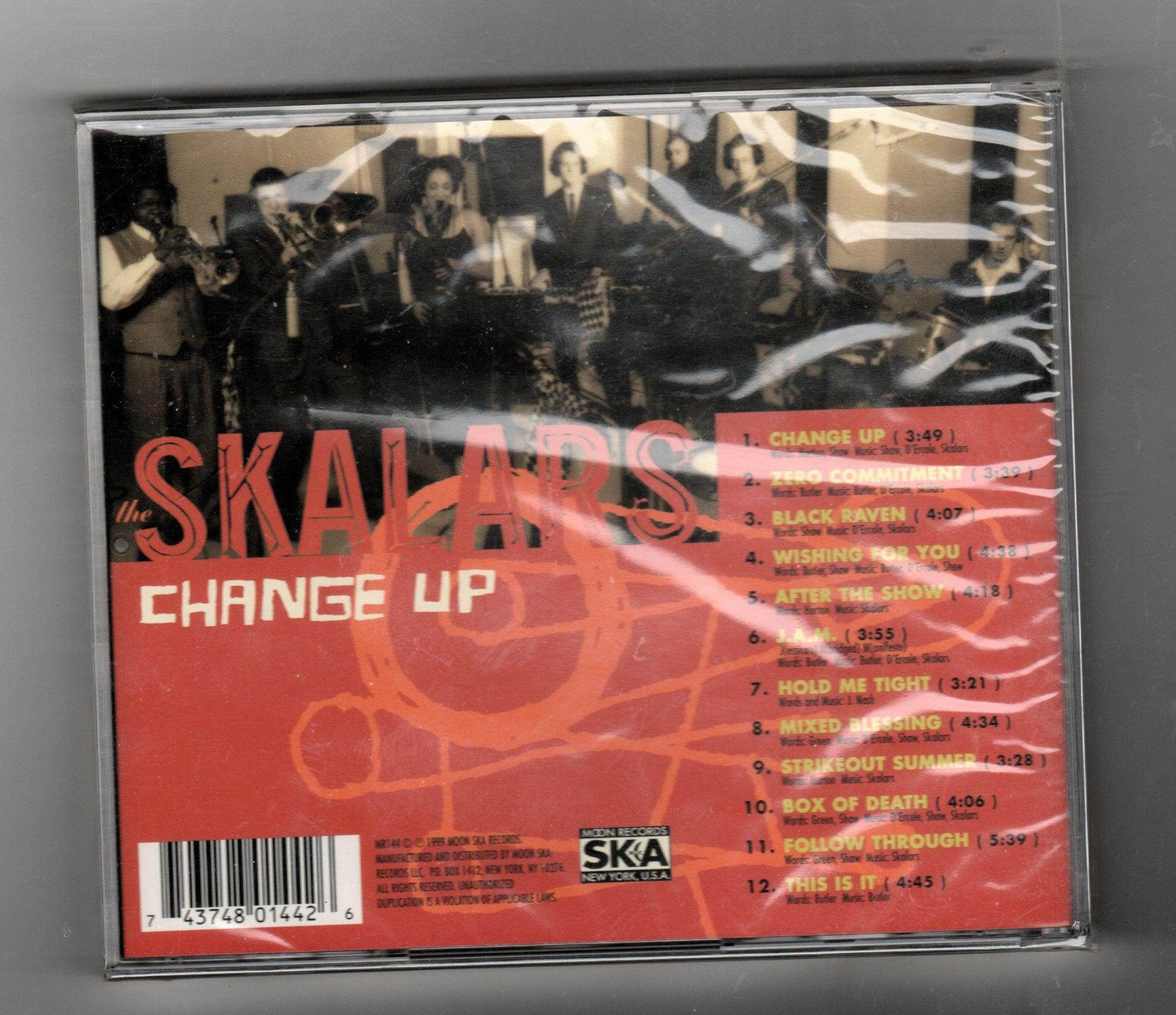 The Skalars Change Up Album CD Moon Ska MR144 1999 - TulipStuff