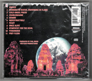 Skrew Burning In Water Drowning In Flame Industrial Metal CD 1992 - TulipStuff