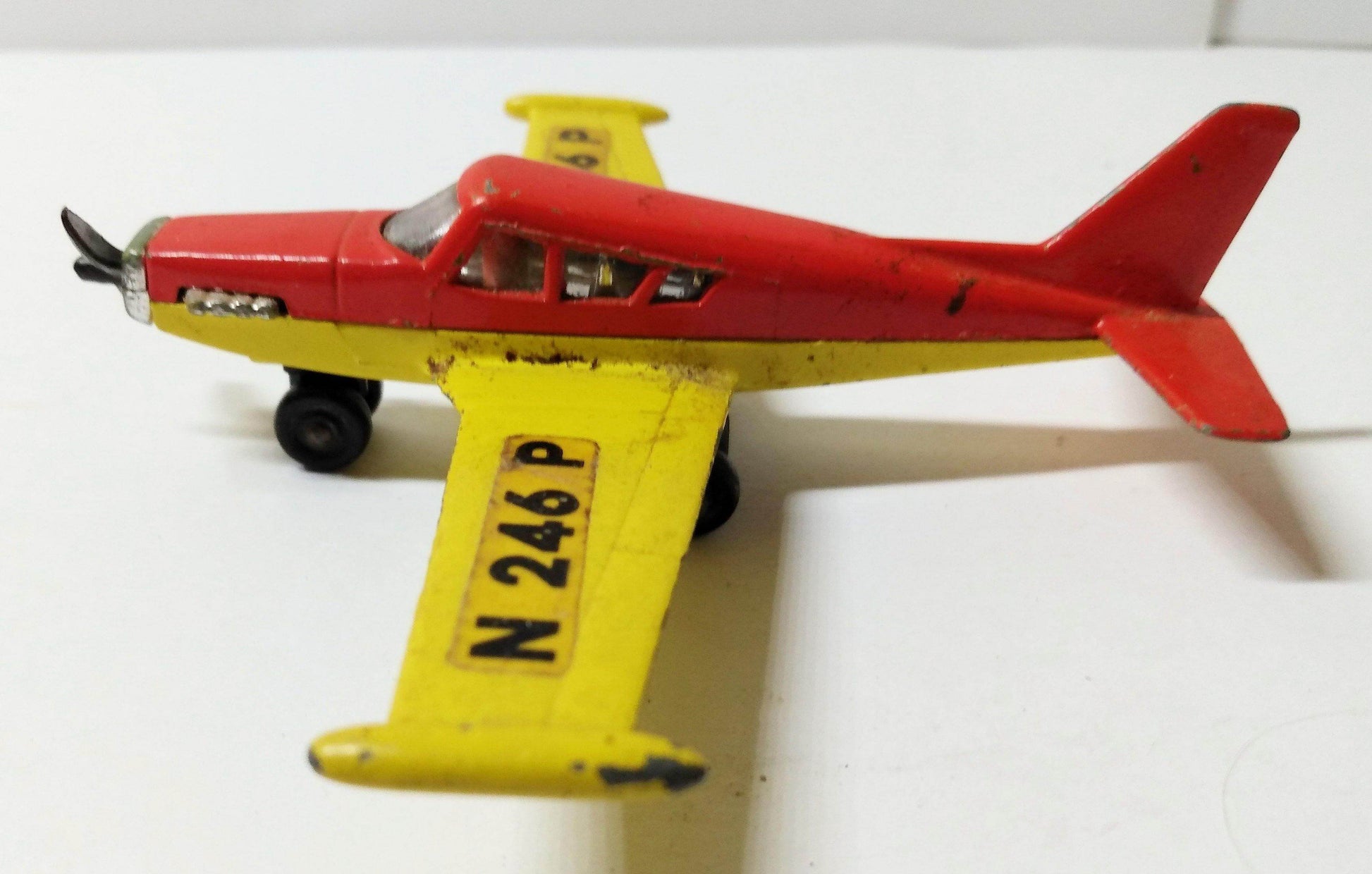 Lesney Matchbox Sky Busters SB19 Piper Comanche Airplane 1976 - TulipStuff