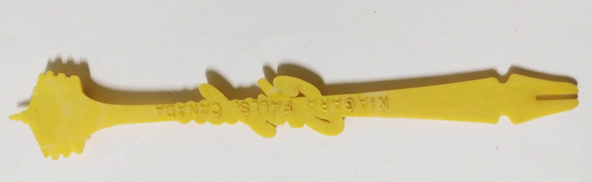 Skylon Tower Revolving Restaurant  Niagara Falls Canada Garnsh Pick 1960's - TulipStuff