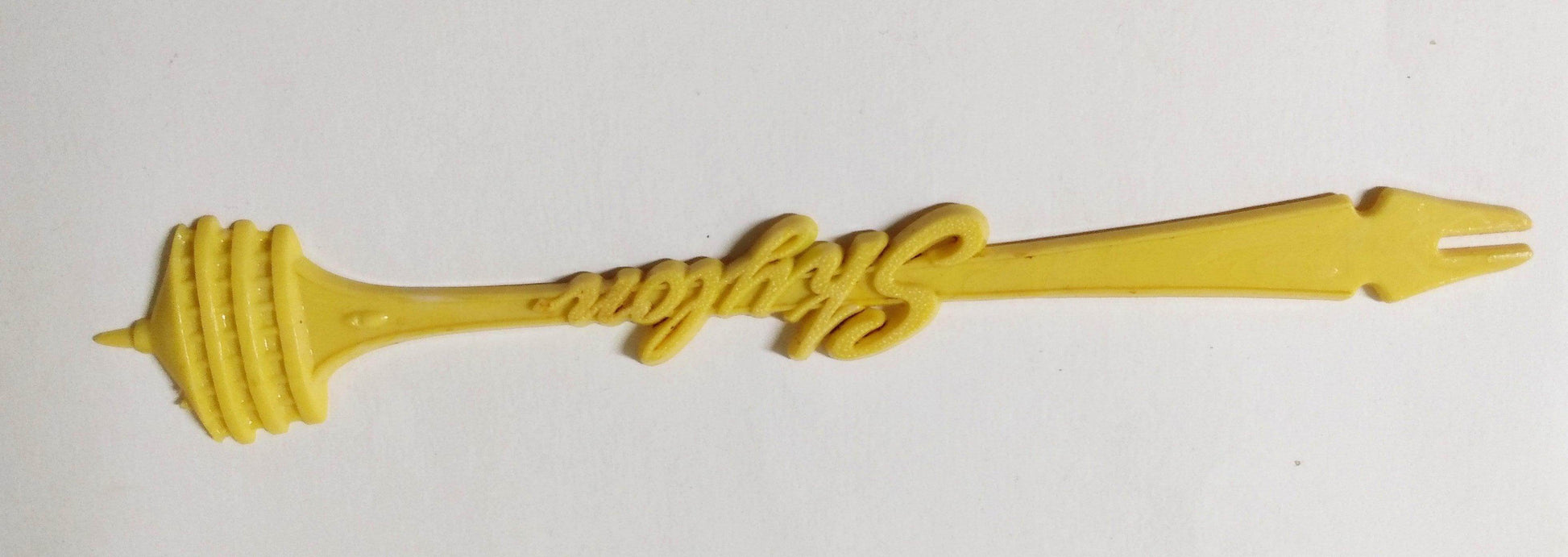 Skylon Tower Revolving Restaurant  Niagara Falls Canada Garnsh Pick 1960's - TulipStuff