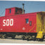 Soo Line Caboose At Stevens Point Wisconsin 1970 - TulipStuff