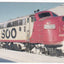 Soo Line EMD F7 Locomotive Train On A Snowy Day in 1971 - TulipStuff