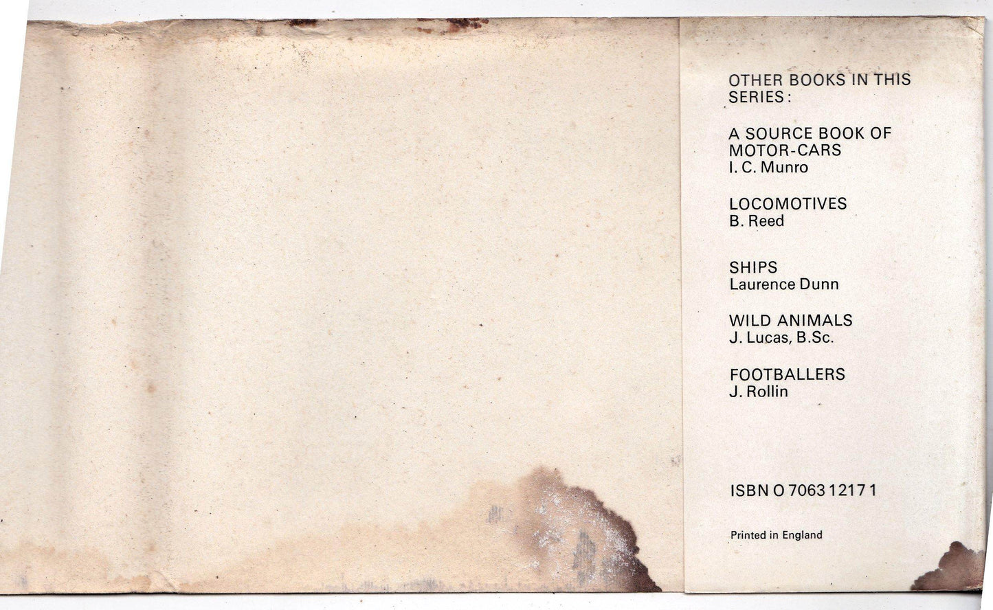 A Source Book of Aircraft Maurice Allward Hardcover Ward Lock 1974 - TulipStuff