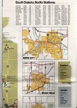 Load image into Gallery viewer, South Dakota 1974 Official State Highway Map - TulipStuff
