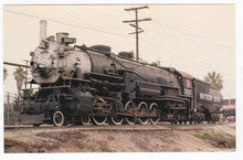Load image into Gallery viewer, Southern Pacific Overland 4-10-2 Steam Locomotive San Bernardino 1969 - TulipStuff
