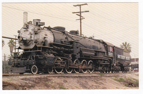 Southern Pacific Overland 4-10-2 Steam Locomotive San Bernardino 1969 - TulipStuff