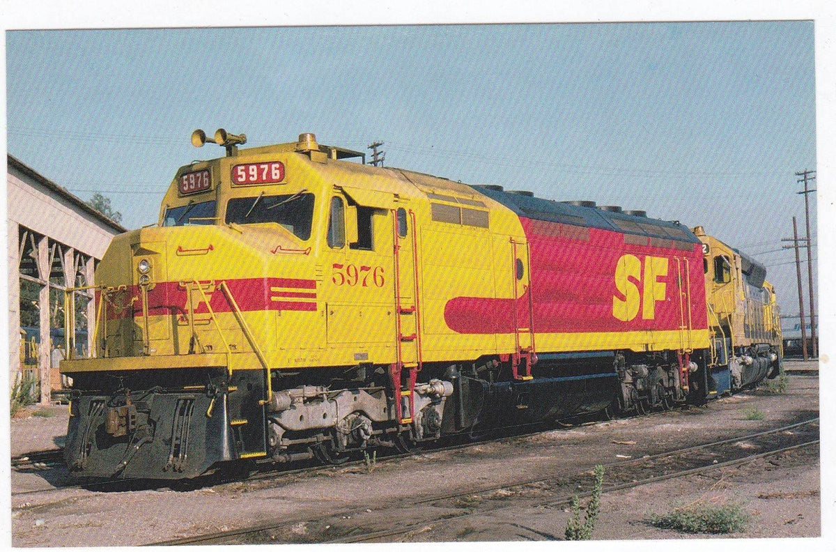 F45 Santa Fe Rear Southern Pacific - Santa Fe SPSF EMD F45 Diesel Locomotive 1987 ...