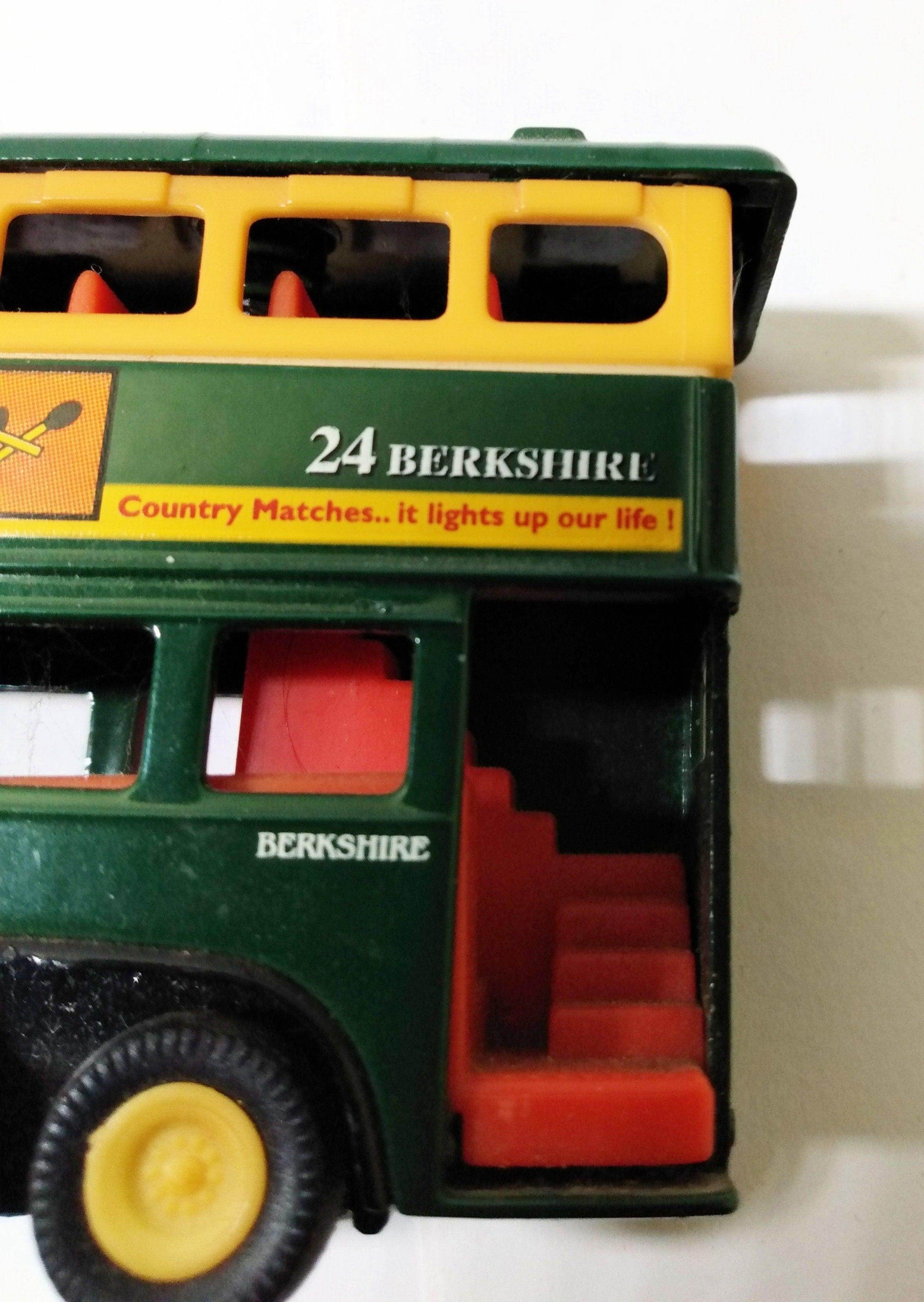 Sunnyside SS5854 London Doubledeck Bus Country Matches 1984 - TulipStuff