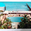 Surfside Plaza Hotel Pool Ocean at 25th Miami Beach Florida 1950's - TulipStuff