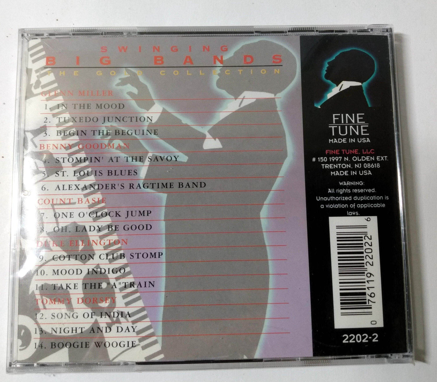 The Gold Collection: Swinging Big Bands Jazz Album CD 1997 - TulipStuff