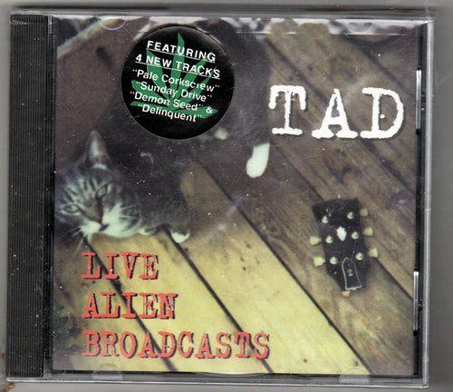 Tad Live Alien Broadcasts Seattle Grunge Rock Futurist CD 1994 - TulipStuff