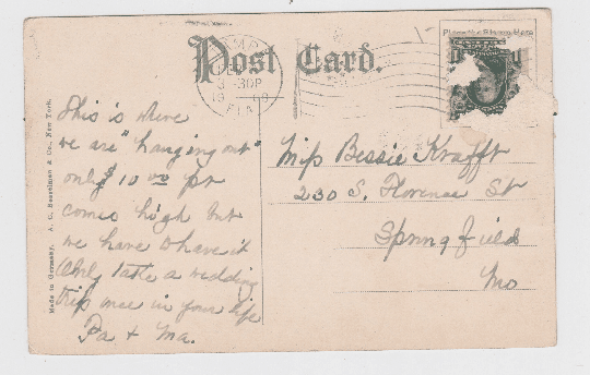 Tampa Bay Hotel Tampa Florida Antique Postcard 1908 - TulipStuff