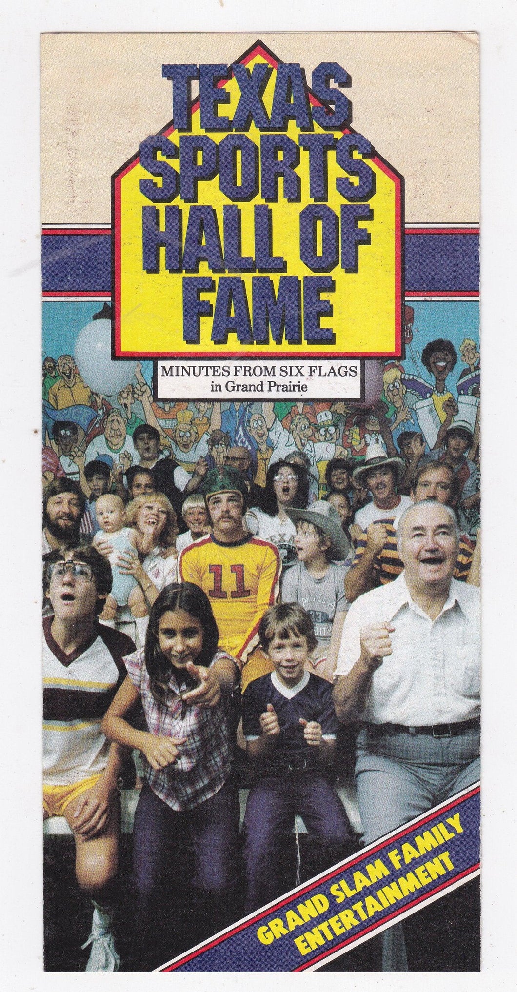 Texas Sports Hall of Fame Museum Grand Prairie Texas 1982 Brochure - TulipStuff